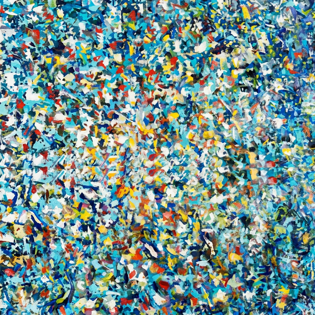 CHROMATIC BLOOM — étude illustrative de surface
