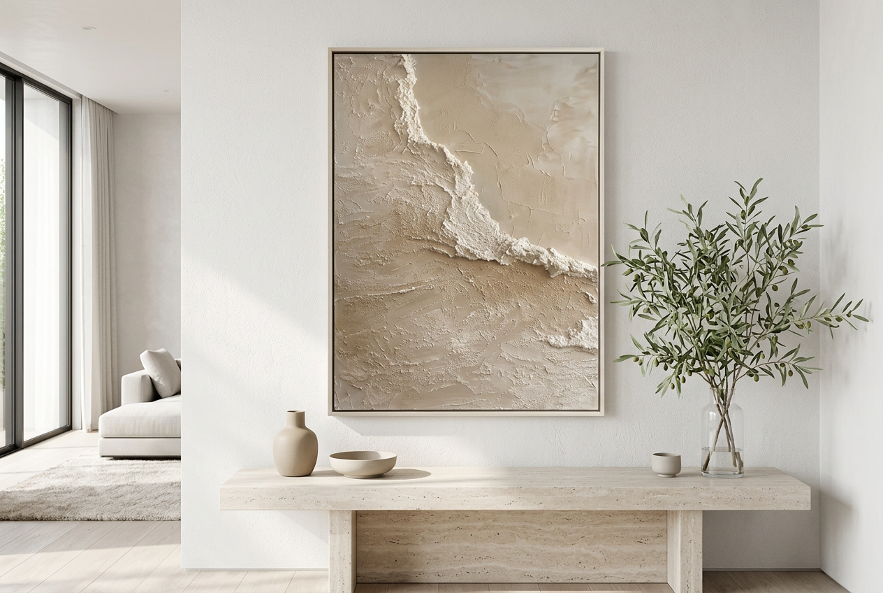 THE TIDE WITHIN — présentation illustrative dans un intérieur